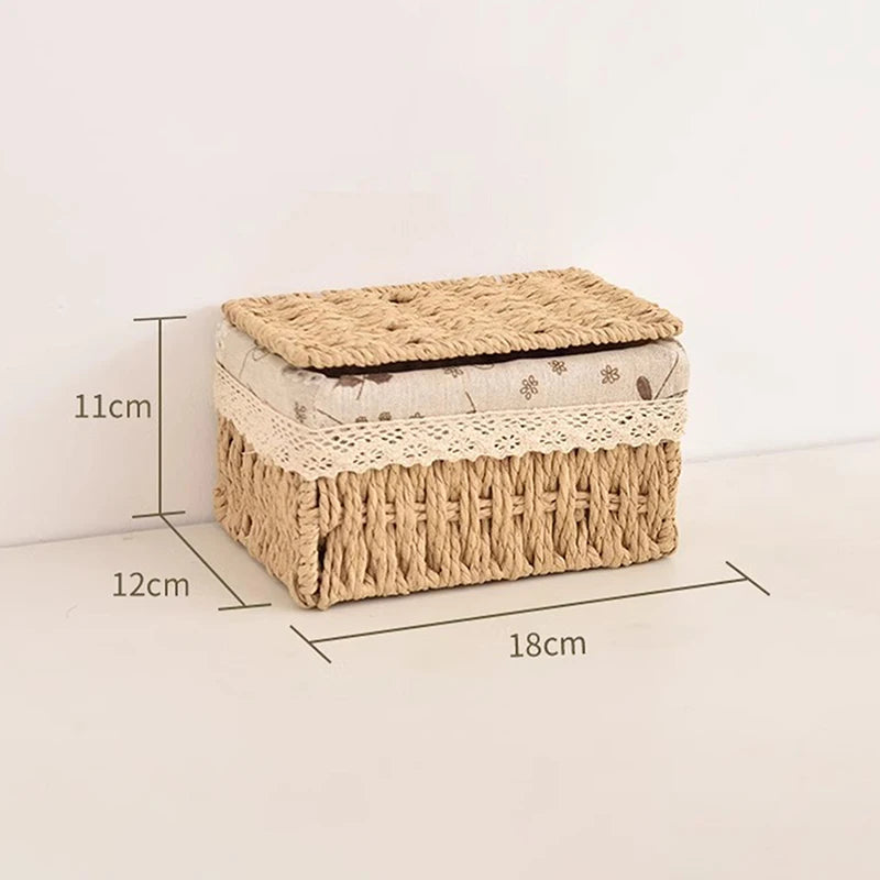 Toys Snacks Miscellaneous Items Desktop Cosmetic Storage Box Qme one size A