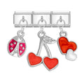 Fashion 3PCS Pendant Series Lovely Dogs Cats Italian Charm Link Stainless Steel Fit 9mm Italian Chain Bracelet DIY Making Gifts Qme Style 2