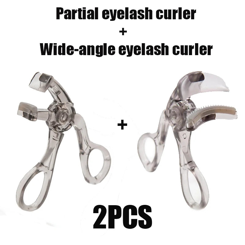 Portable Wide-angle Eyelash Curler Built-in Comb All Eye Shapes Qme E2-22-3