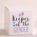 5 Pack, Gender Reveal Party Decorations Blue Feet g Irl Candy Boxes, B Oy or g Irl Gender Reveal Party Favor Boxes, Small Busine Qme Gender-5Pcs Other Other