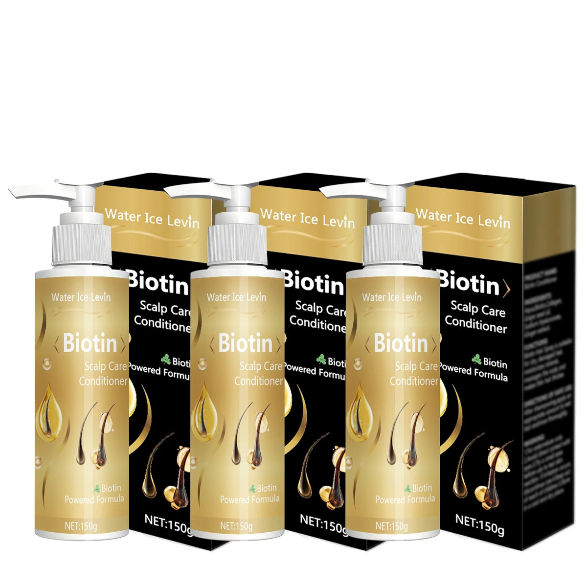 A biotin conditioner containing collagen and grape seed oil, which can deeply nourish hair and enhance vitality Qme Damage Repaired