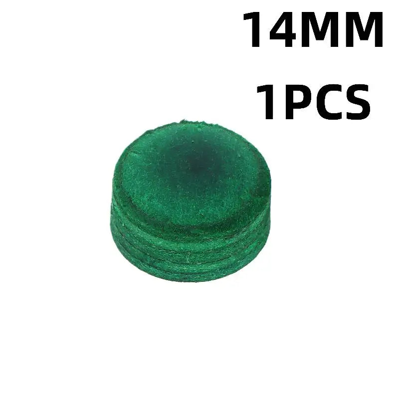 1 3 Multi Layer Red Black Green Leather Snooker Nine Ball Accessories Qme 14mm Green 1pcs
