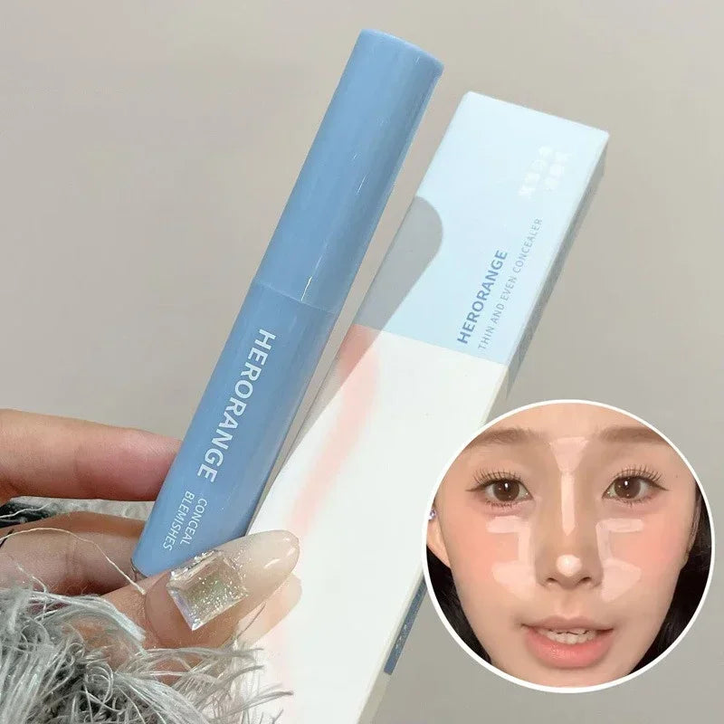 Full Cover Concealer Cover Stick Conceal Spot Blemish Cream Foundation Air Cushion Concealer Waterproof Face Contouring Makeup Qme