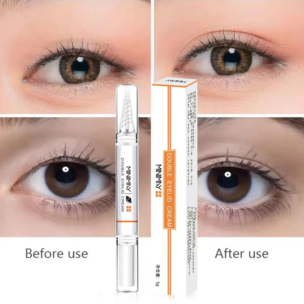 Double Eyelid Styling Cream Natural Invisible Eye Ware Essence Glue Qme