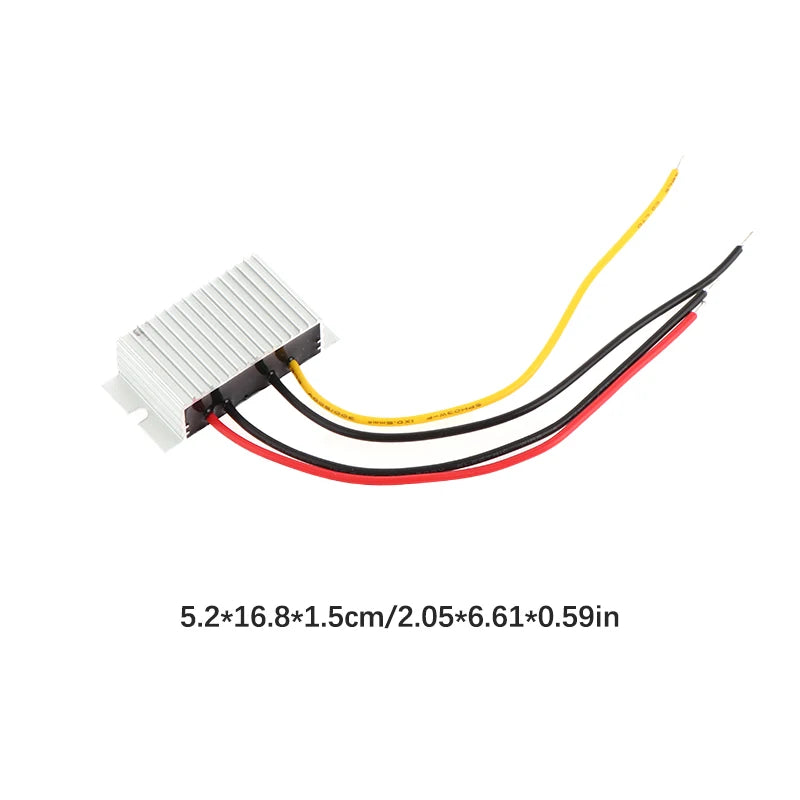 1Pc 24V To 12V 5A DC Step Down Converter Voltage Regulator Reducer Module Power Supply For Led Light Car Truck Boat. Qme