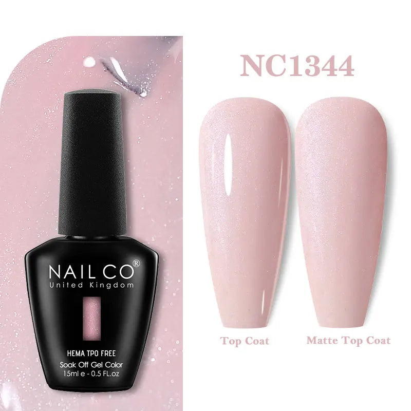 NAILCO Coat Base Gel Nail Polish Nails Art Semi Permanent Lacquer