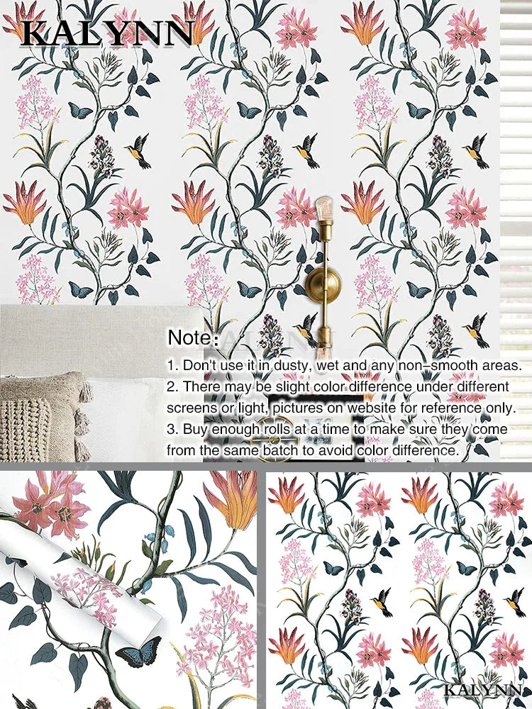 Green Floral Contact Paper Vinyl Peel Stick Wall Vintage Self Qme 102B5 6mx45cm(19ftx17in)