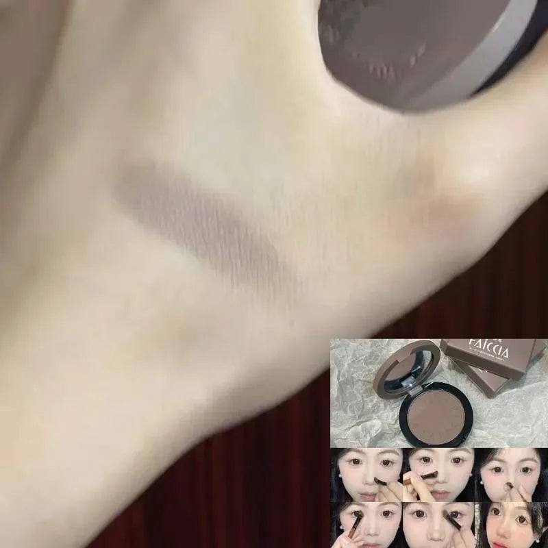 Natural Stereoscopic Face Powder Palette Matte Contour Waterproof Hair Shadow Powder Natural Cove Hair Loss Hairline Shadow Qme
