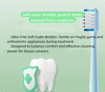 Soft Bristle Toothbrush V-shaped Design 1 Superior Oral Care Qme