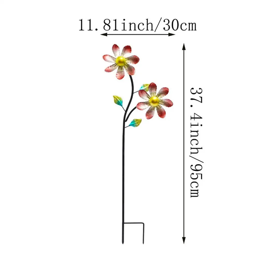 Windmill For Yard Decorative Flower Stake Lawn Decor Windmills For The Yard Garden For Porch Lawn Pathway Walkway Landscape Qme B China Mainland