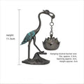 Chinese Incense Burner Zinc Alloy Good Symbolism Holder Accessories Qme onesize