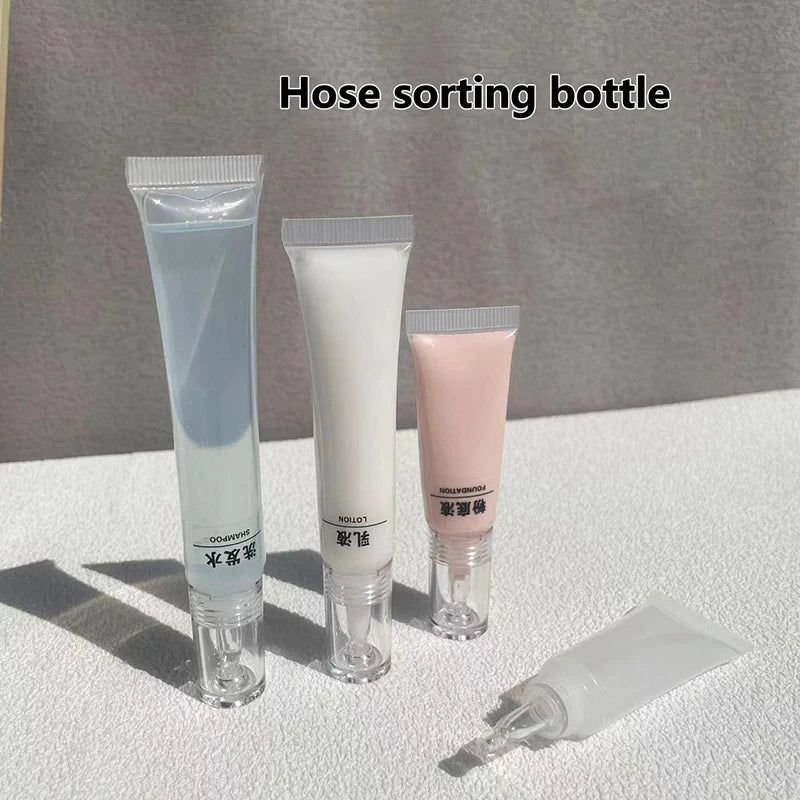 10 Cosmetic Soft Tubes Sunscreen Eye Cream Lotion Liquid Foundation Qme