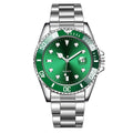 Foreign Trade Green Water Ghost Watch Men's Watch Men's Watch Fashion Steel Belt Quartz Watch Qme 1
