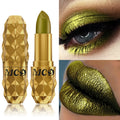 Smoky Green Lipstick Pen Waterproof Glitter Shimmer Lip Korean Makeup Qme 305 15ml