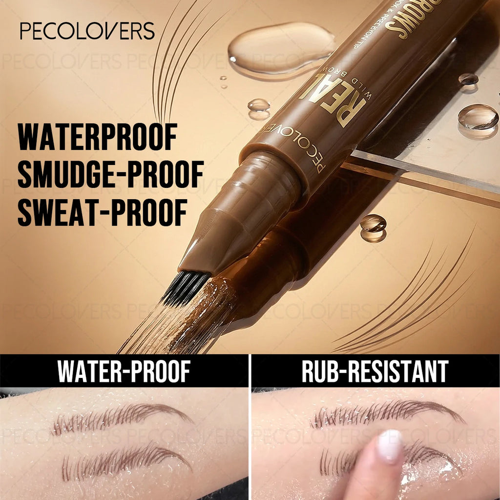 1PC Multi Fork Eyebrow Pencil, Multi-color Selection, Filling The Gap in The Eyebrow Area, with Distinct Eyebrows At Every Root Qme