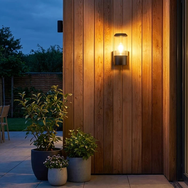 Birdcage Outdoor LED Wall Light IP65 Waterproof Aluminum Wall Lamps Decoration Porch Garden Balcony Aisle Stair Wall Lights Qme