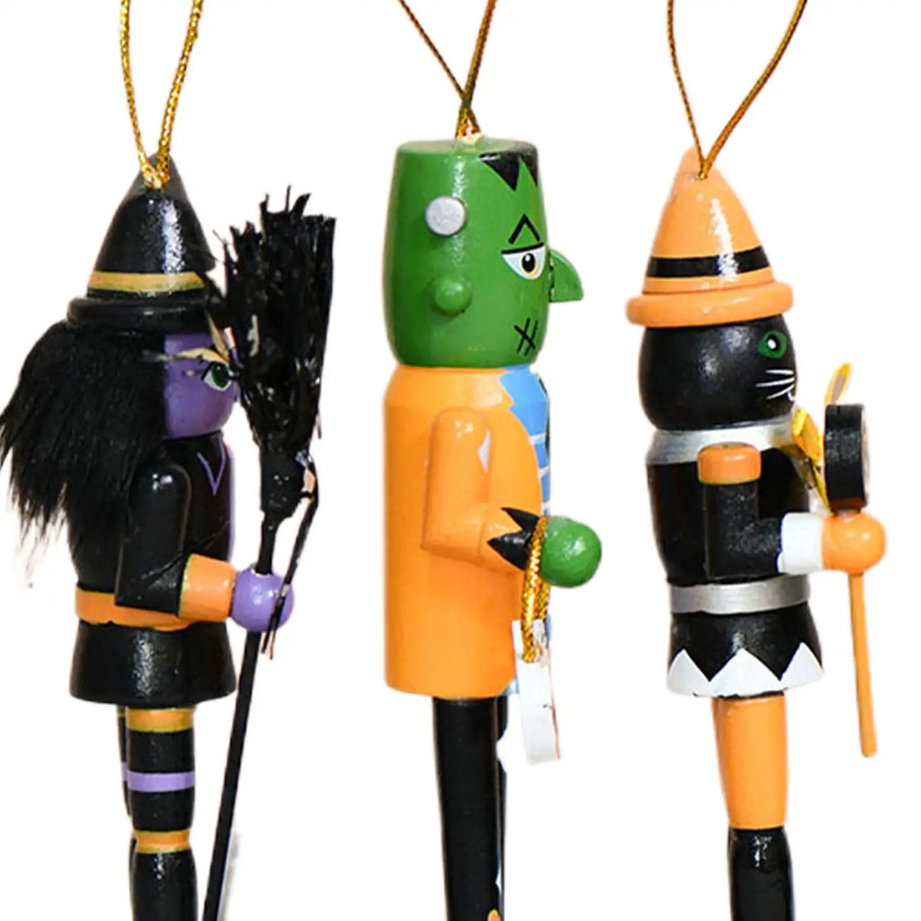 Halloween Nutcracker Ornament 5 Holiday Decorations Party Tree Home Qme