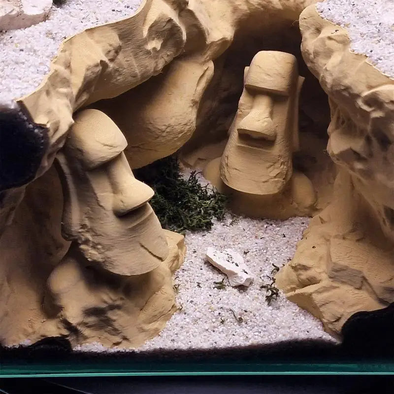 3D Printed Shelter Hide Houses Breeding Hideout Ornaments Aquarium Qme