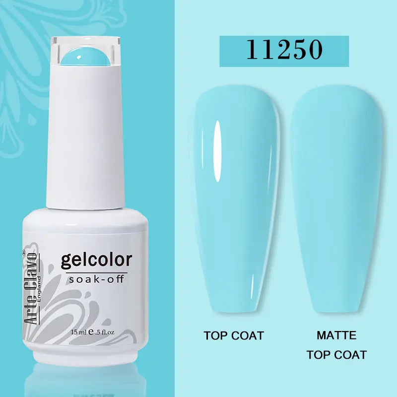 Arte Clavo Jelly Gel Polish Translucent Manicuring UV Nail Semi