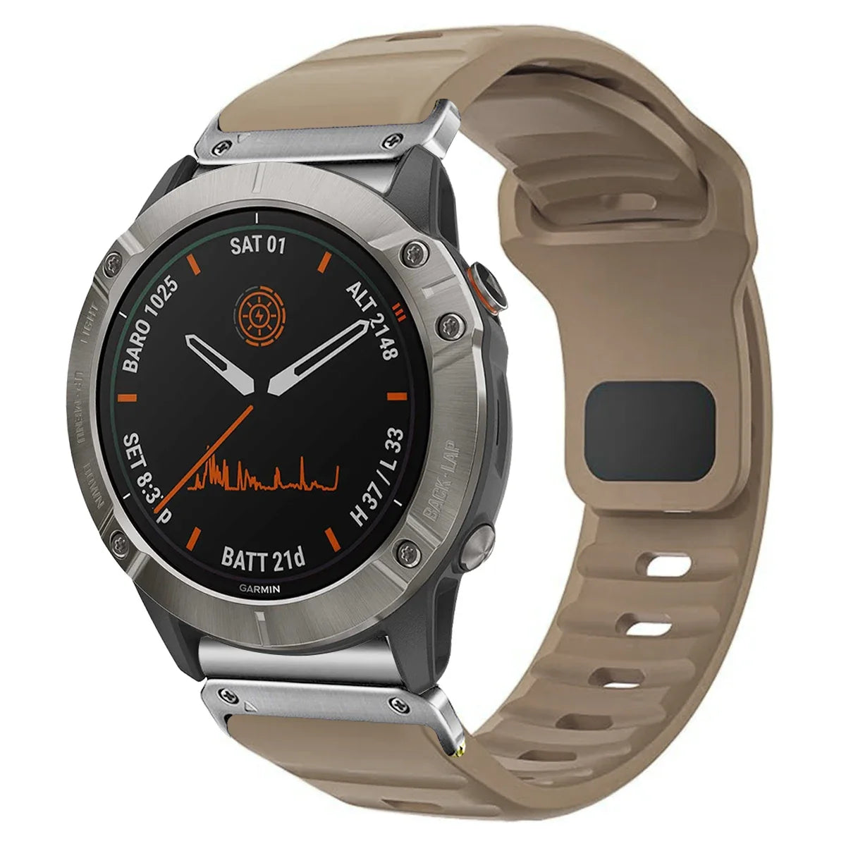 22mm 26mm QuickFit Silicone strap For Garmin Fenix 8 E 7 7X 6X Pro 5XPlus Epix Pro Gen 2 47mm 51mm/Enduro 3 No Gaps Watchband Qme BrS 22mm