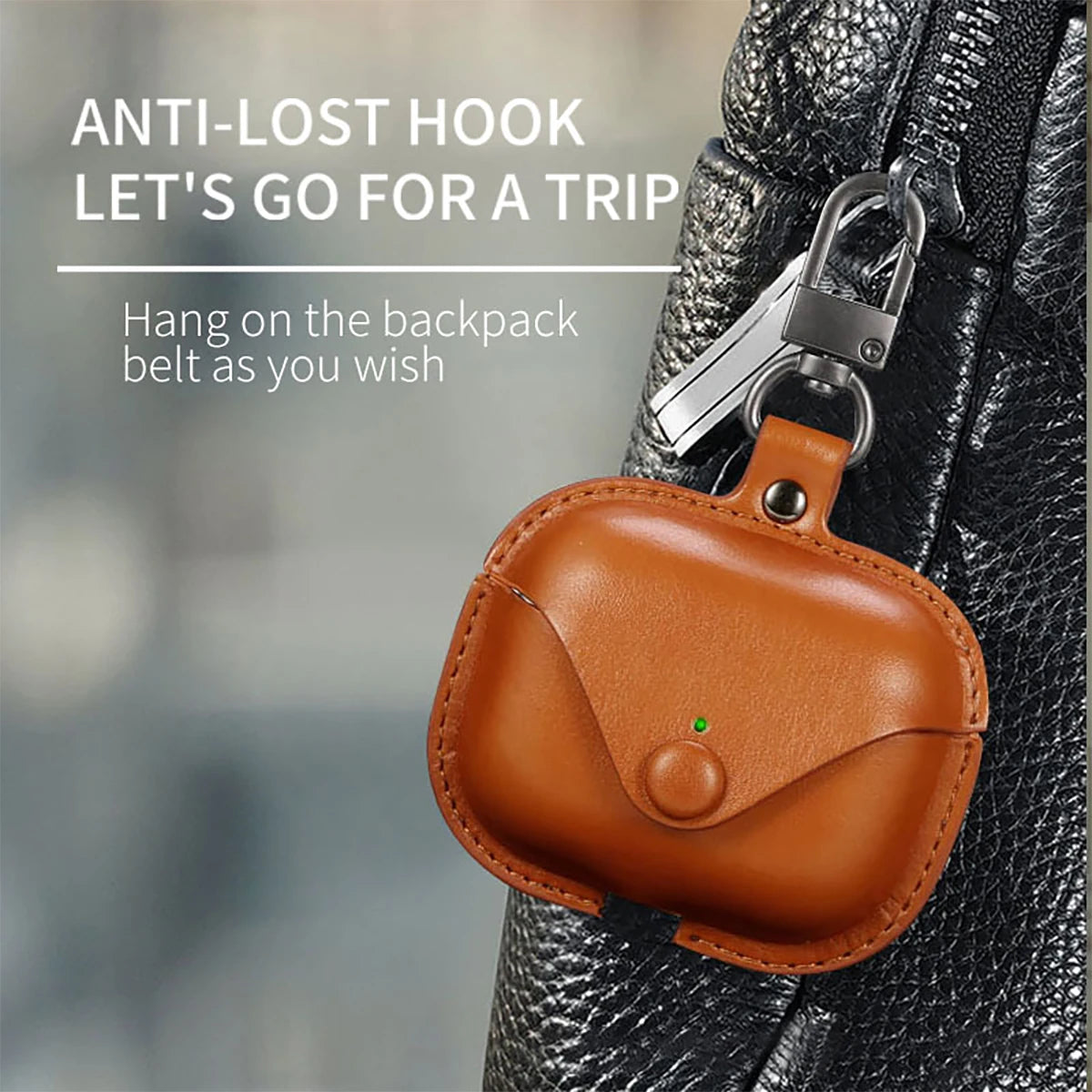 Leather Apple Earphone Case Suitable 1 2 3 Pro2 Bag Wireless Qme
