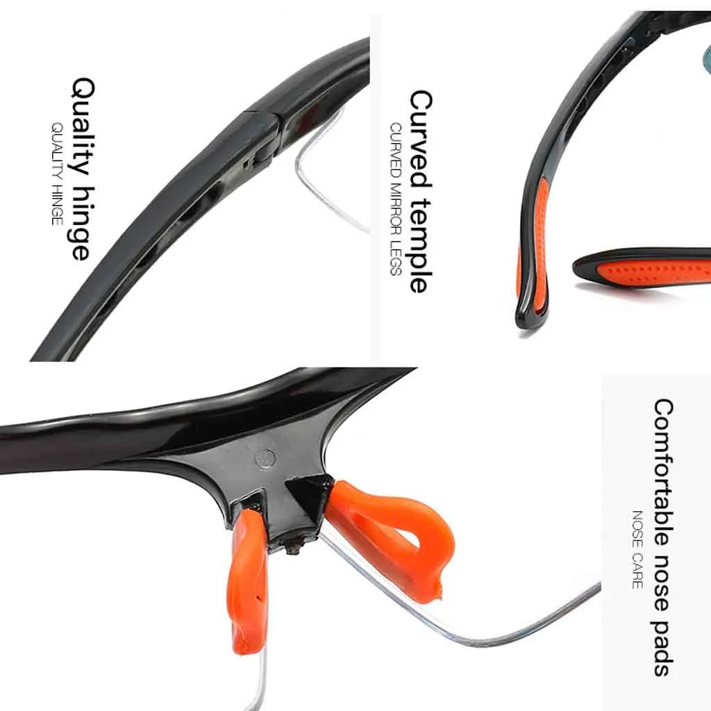 Unisex Fashion Cycling Sports Glasses Windproof Sand Sunglasses Outdoor Protective Glasses Casual Accessories Holiday Gift Qme