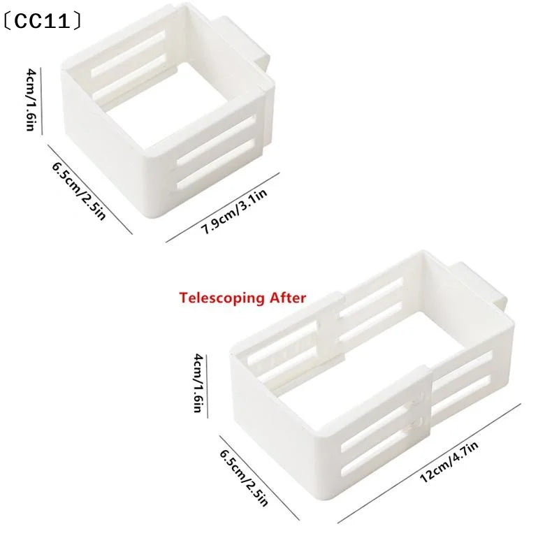 CC11Multifunctional Refrigerator Side Door Retractable Rtorage Box Qme