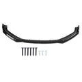 Bumper Add on Lip Car Front Bumper Canard Lip Splitter Body Shovels for B9 17‑18 Car Front Bumper Lip Front Bumper Diffuser Qme Carbon Fiber