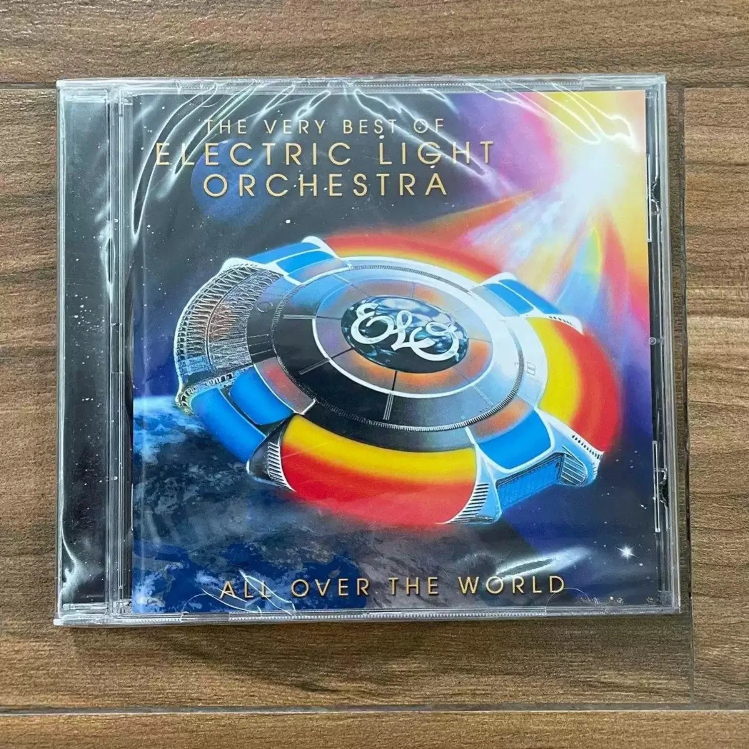 Progressive Symphonic Rock Greatest Hits Audio Disc, Vintage Space Sci-Fi Themed Rock Disc for Car Audio Player Collection Qme Greatest Hits