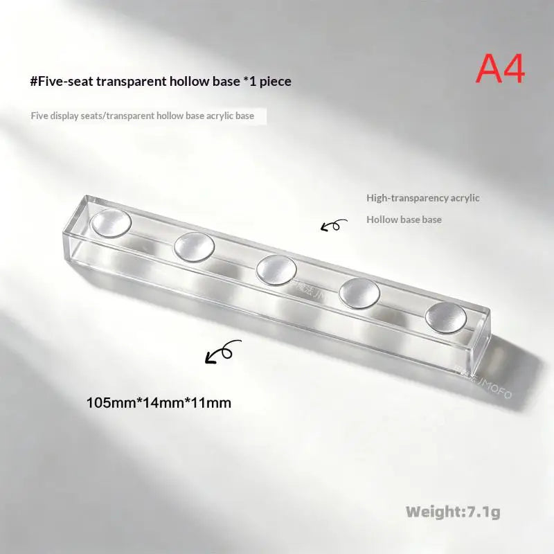 Nail Tips Magnetic Stand 1 Display Practice UV Gel Polish Perfect Art Qme A4