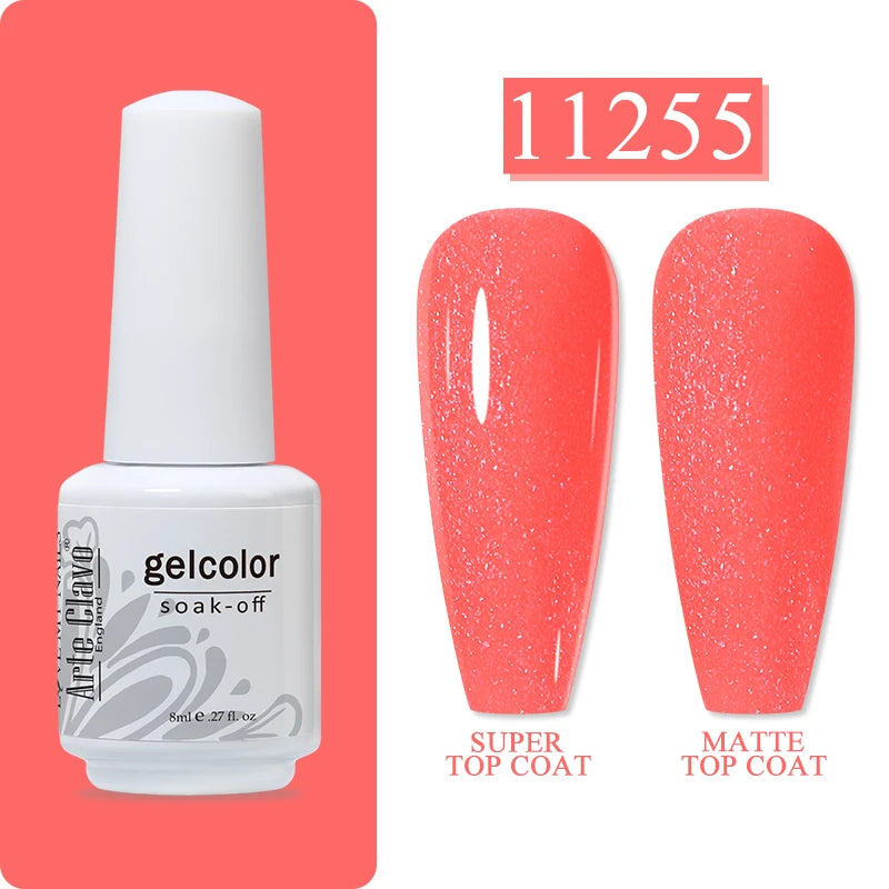 Arte Clavo Art Nails Varnish Base Coat Gel Nail Polish UV LED Lamp
