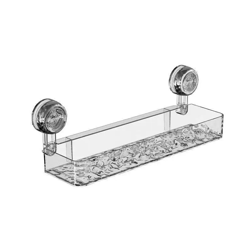 Punch-free Suction Cup Washbasin Storage Rack Self-distribution Qme