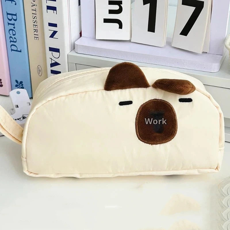 Cute Pencil Case Pens Pouch Large Capacity Simple Aesthetic Bag Qme A7