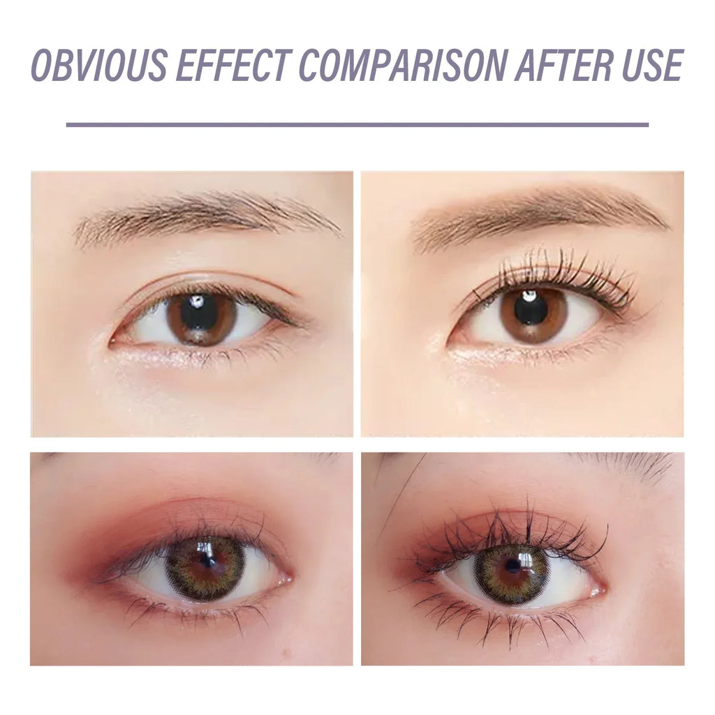 Curling Mascara Thick Waterproof Lengthening Black/brown Eyelash Styling Lash Extension Eye Lashes Brush Makeup Eye-Cosmetics Qme