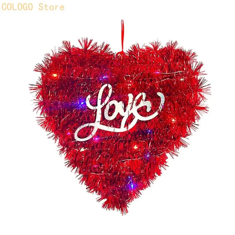 Multipurpose Valentine Door Hanger Wreath Event Home Beautification Qme letters love CN