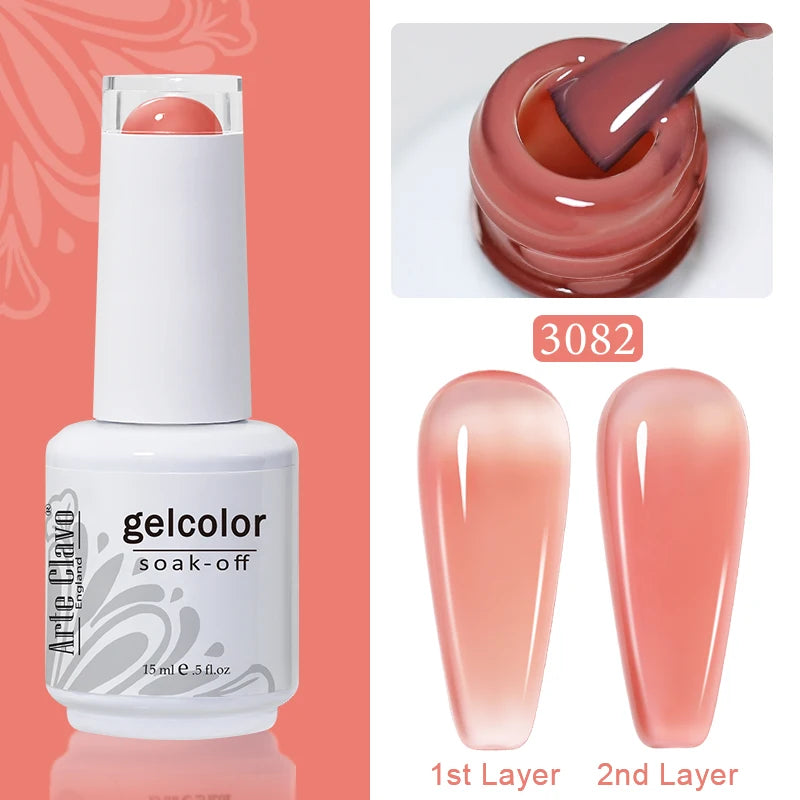 Arte Clavo Gel Polish Nail Supplies Professionals Art Semi Permanent