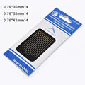 12PCS Side Holes Blind Needles Sewing Stainless Steel Elderly Needle Household DIY Jewelry Beading Threading Apparel Needles Qme 12pcs