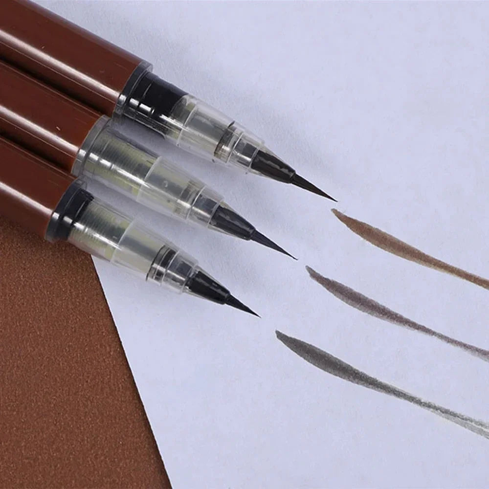 Ultra-fine Eyebrow Pencil Outline Shadow Lying Silkworm Eyeliner Waterproof Non-smudge Lasting Colorfast Liquid Eyebrow Pencil Qme