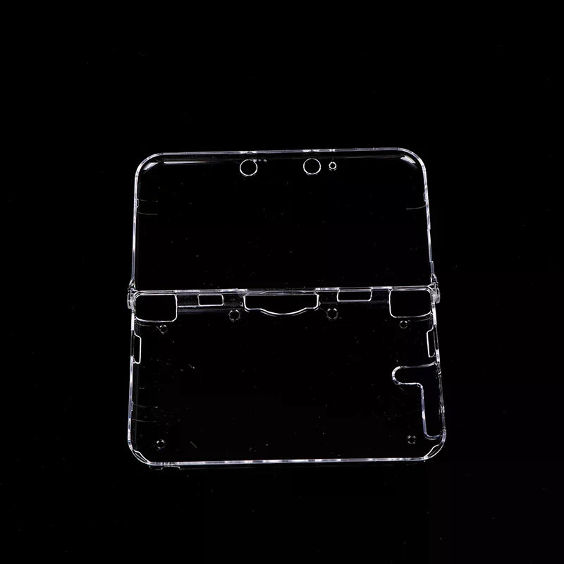 Clear Crystal Cover Hard Shell Case 3DS XL LL N3DS Qme
