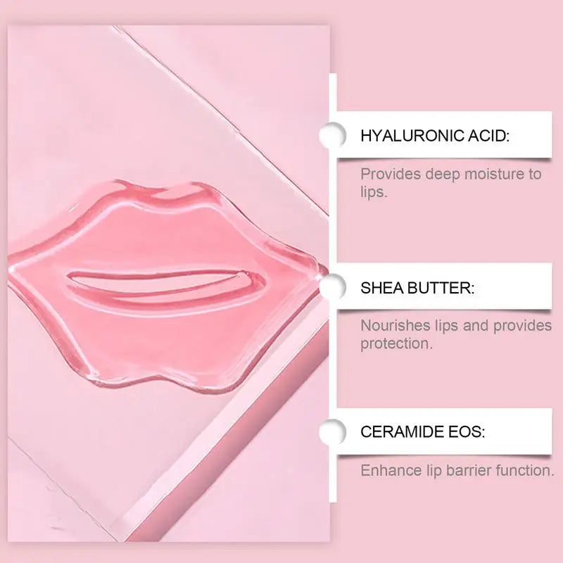 Moisturizing Plumping Lip Film Nourish Repair Patch Hydrating Lines Qme