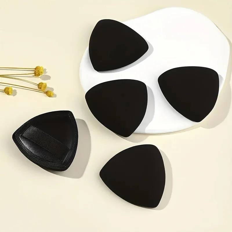 Soft Reusable Triangle Powder Puff Makeup Sponge Beauty Egg Blenders Qme