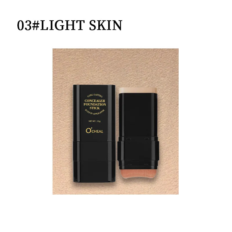 Eraser Contour Foundation Stick Moisturizing Light Long-lasting Qme 03