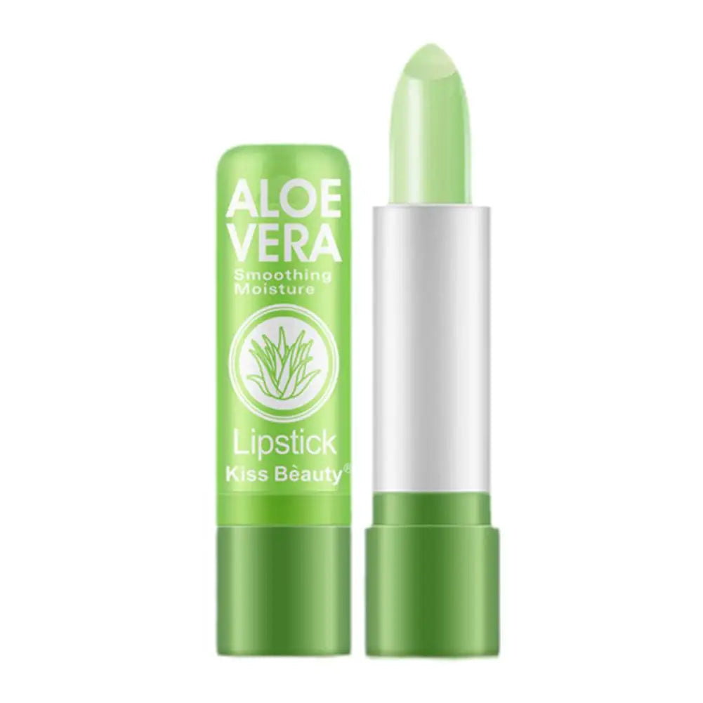 Aloe Vera Color-changing Lipstick Long-lasting Moisturizing Qme 1pcs