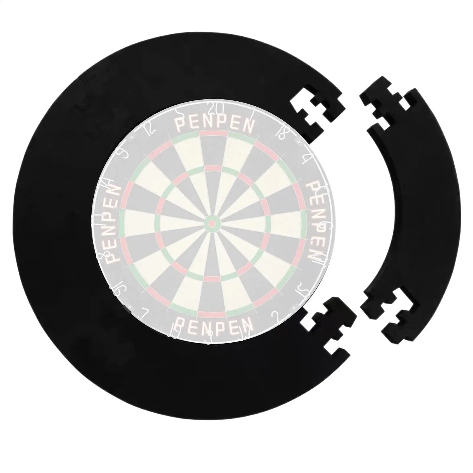 Dart Board Wall Protectors 18inch Noise Reduction Protection Ring Wall Protector for Dart Board for Men Room Bar Basement Garage Qme
