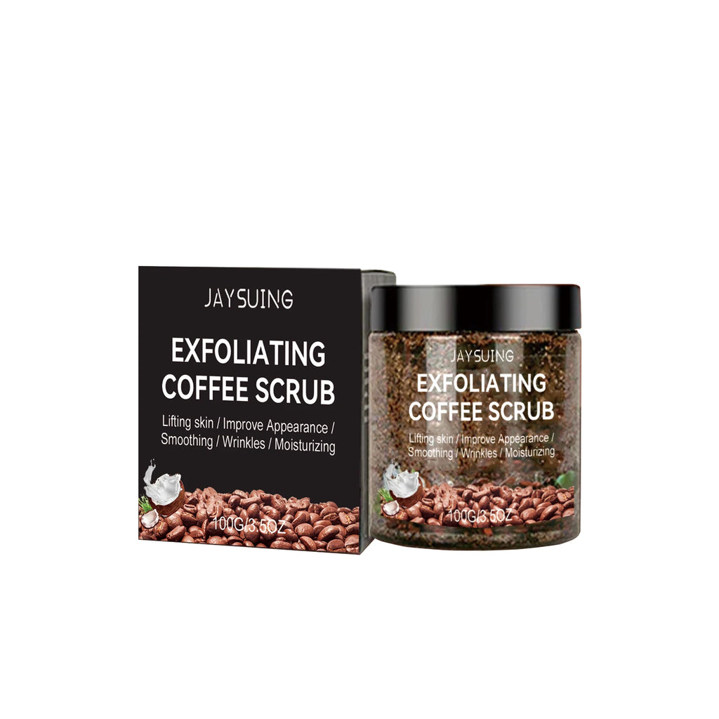 Coffee Exfoliating Scrub Remove Dead Skin Cleaning Smooth Moisturizing Body Brighten Skin Tone Nourish Scrub Suitable Whole Body Qme 100g boxed