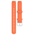 Silicone Sport Watch Strap for Google Fitbit Air Fitness Tracker Sport Replacement Strap for Men Women Health Activity Tracker Qme Orange