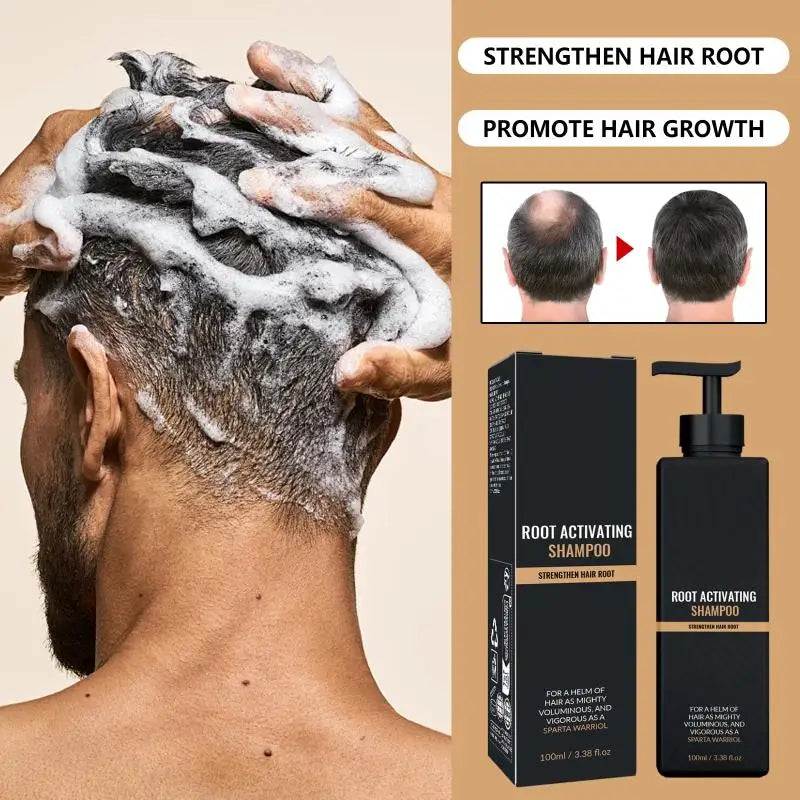 Scalp Massage Mens Shampoo Gentle Foam Cleansing Nourishes Softens Qme