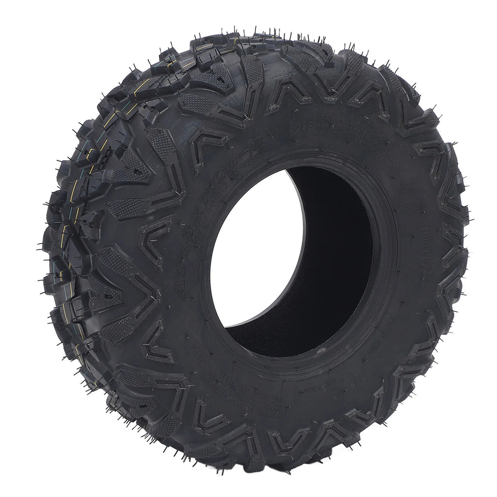 19x7-8 Tire 6 Ply Rubber ATV Tyre 19x7x8 19x7.00-8 Tires Replacement for BT200X CT200U CT200U- Mini Bikes ATV Tyre 19x7-8 Tire Qme