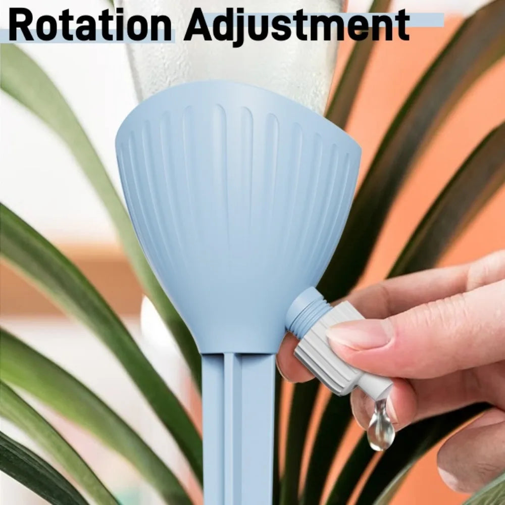 Flower Watering Device with Adjustable Flow Rate Automatic Watering of Plants Dripping Device for Timed Seepage of Green Plants Qme