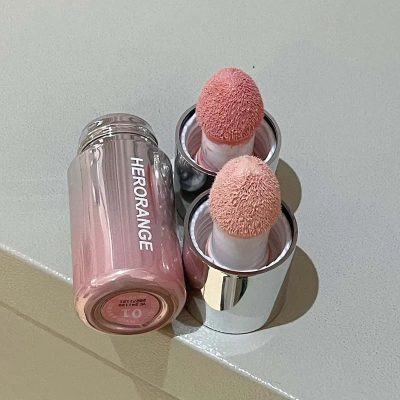 HERORANGE Liquid Blush Natural Complexion-enhancing Low-saturation Matte Multi-purpose Blush Liquid Qme
